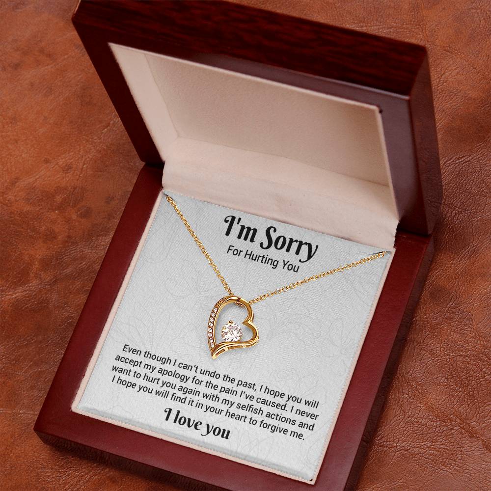 I'm Sorry Necklace Gifts, Apology Gifts For Her, Forgiveness Gift, Wife Gift 9_8
