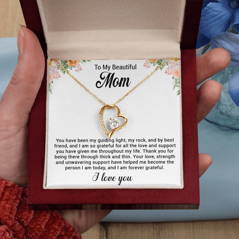 To My Mom Necklace, Mom Gift, Mom Mother's Day Gifts, Mom Gift From Son
