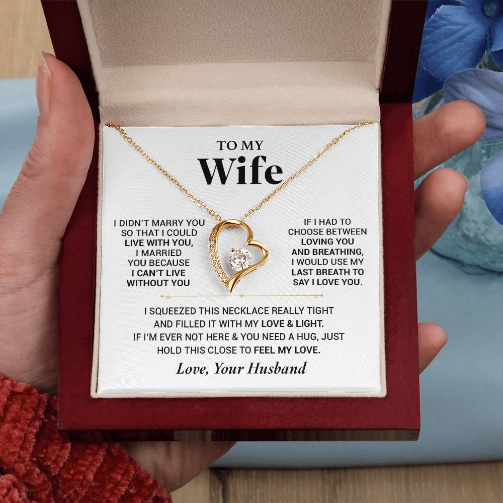 To My Wife Necklace, Christmas Gift For Wife, Christmas Gifts For Her, Wife Gift 20_7