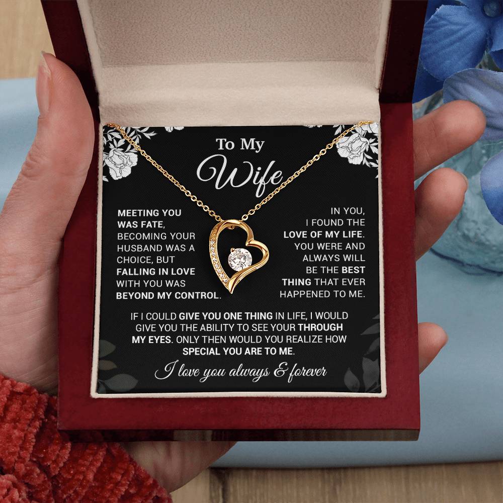 To My Wife Necklace, Gift For Wife, Anniversary Gift For Wife, Christmas Gift 22_11