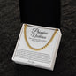 Promise Necklace Gift for Him, To My Man Cuban Chain Necklace, Anniversary Gift 3_10