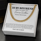 Promise Necklace For Him, Boyfriend Gift Birthday, Gift For Boyfriend Necklace
