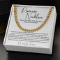 Promise Necklace Gift for Him, To My Man Cuban Chain Necklace, Anniversary Gift 11_11