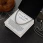 Promise Necklace Gift for Him, To My Man Cuban Chain Necklace, Anniversary Gift 2_10