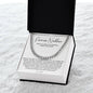 Promise Necklace Gift for Him, To My Man Cuban Chain Necklace, Anniversary Gift 2_10