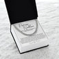 Promise Necklace Gift for Him, To My Man Cuban Chain Necklace, Anniversary Gift 11_11