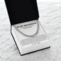Boyfriend Promise Necklace, Boyfriend Promise Gift, Boyfriend Cuban Chain Necklace
