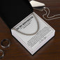 Boyfriend Promise Necklace, Boyfriend Promise Gift, Boyfriend Cuban Chain Necklace