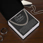 Promise Necklace Gift for Him, To My Man Cuban Chain Necklace, Anniversary Gift for Boyfriend 28_9