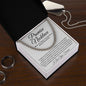 Promise Necklace Gift for Him, To My Man Cuban Chain Necklace, Anniversary Gift 26_11