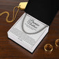 Promise Necklace Gift for Him, To My Man Cuban Chain Necklace, Anniversary Gift 3_10