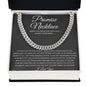 Promise Necklace Gift for Him, To My Man Cuban Chain Necklace, Anniversary Gift for Boyfriend 28_9