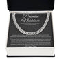 Promise Necklace Gift for Him, To My Man Cuban Chain Necklace, Anniversary Gift for Boyfriend 28_9