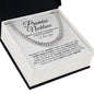 Promise Necklace Gift for Him, To My Man Cuban Chain Necklace, Anniversary Gift, Ideas for Boyfriend