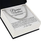Promise Necklace Gift for Him, To My Man Cuban Chain Necklace, Anniversary Gift, Ideas for Boyfriend 11_11