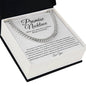 Promise Necklace Gift for Him, To My Man Cuban Chain Necklace, Anniversary Gift 3_10
