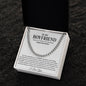Boyfriend Promise Necklace, Boyfriend Promise Gift, Boyfriend Cuban Chain Necklace