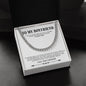 To My Boyfriend Necklace, Boyfriend Anniversary Gift, Boyfriend Birthday Gift, Boyfriend Christmas Gift