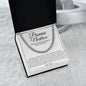 Promise Necklace Gift for Him, To My Man Cuban Chain Necklace, Anniversary Gift 3_10