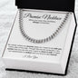 Promise Necklace For Him, Promise Gifts For Him, Boyfriend Promise Necklace, Gift For Boyfriend