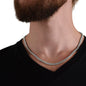 Promise Necklace Gift for Him, To My Man Cuban Chain Necklace, Anniversary Gift for Boyfriend