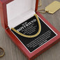 Boyfriend Cuban Chain Necklace, Promise Necklace For Boyfriend, Boyfriend Necklace