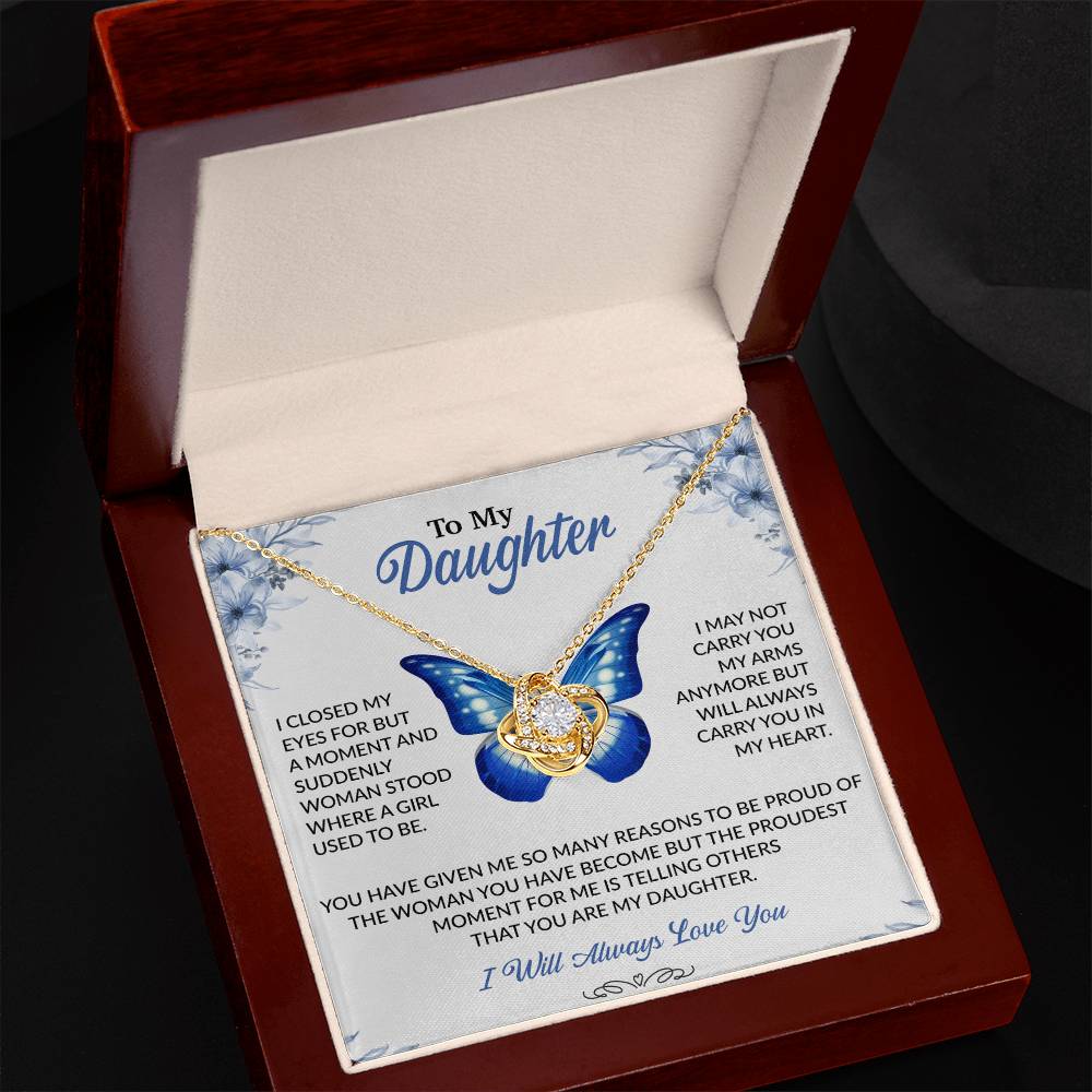 To My Daughter Necklace, Gift for Daughter from Dad, Daughter Father Necklace 10_12