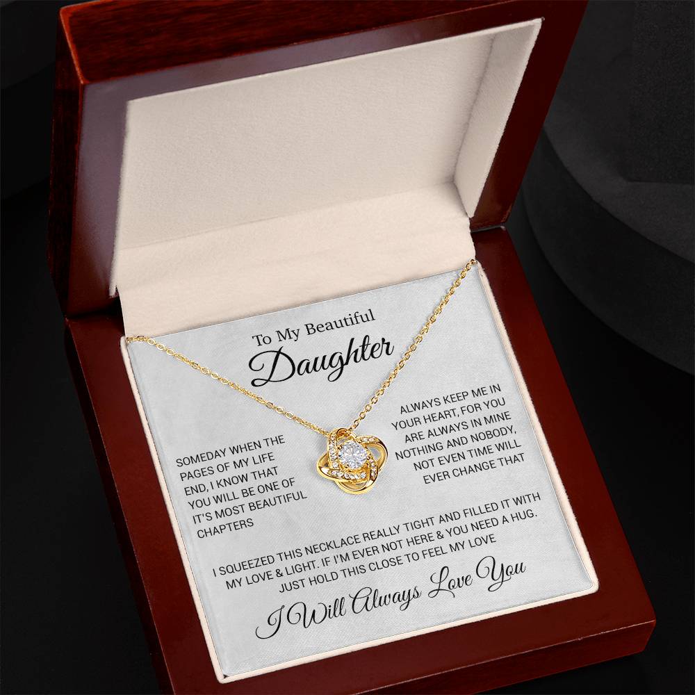 To My Daughter Necklace, Daughter Father Necklace, Daughter Gift From Dad 25_4
