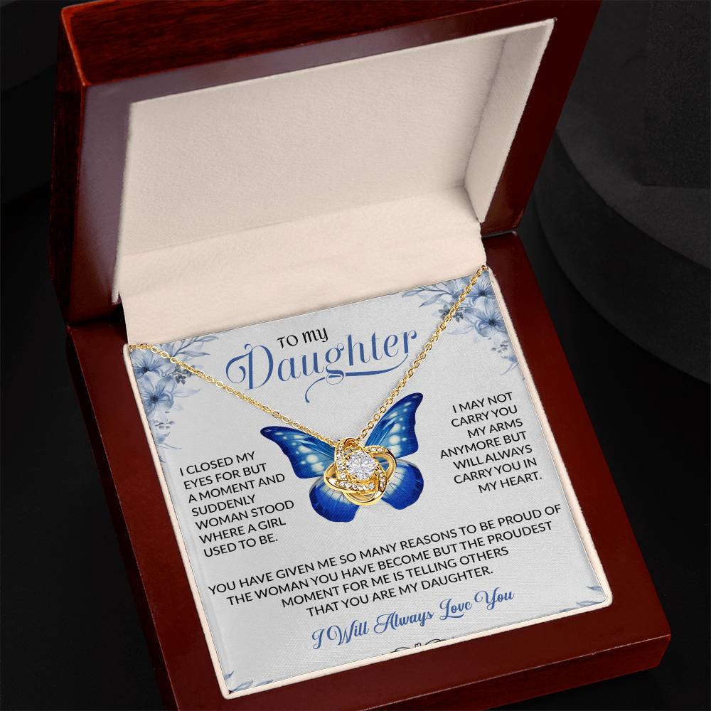 To My Daughter Necklace, Gift for Daughter from Dad, Daughter Father Necklace 30_11