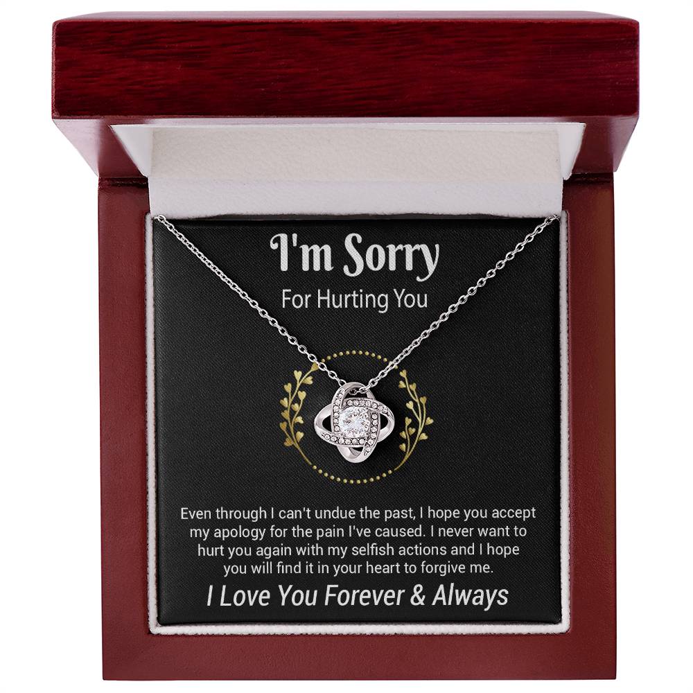 I'm Sorry Necklace Gifts, Apology Gifts For Her, Forgiveness Gift, Wife Gift