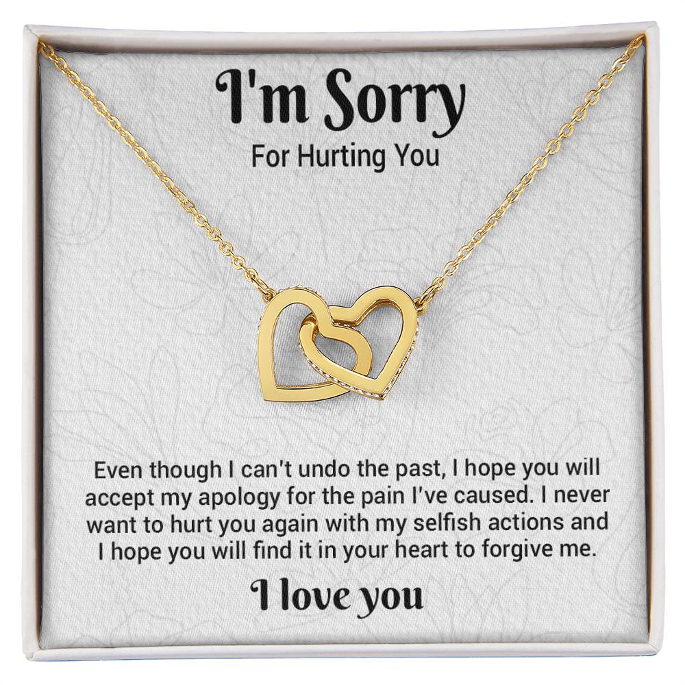 I'm Sorry Necklace Gifts, Apology Gifts For Her, Forgiveness Gift, Wife Gift