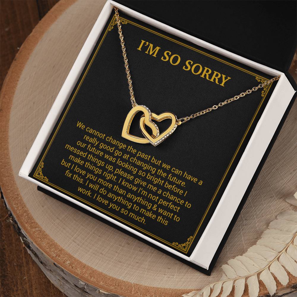 I'm Sorry Necklace Gifts, Apology Gifts For Her, Forgiveness Gift, Wife Gift