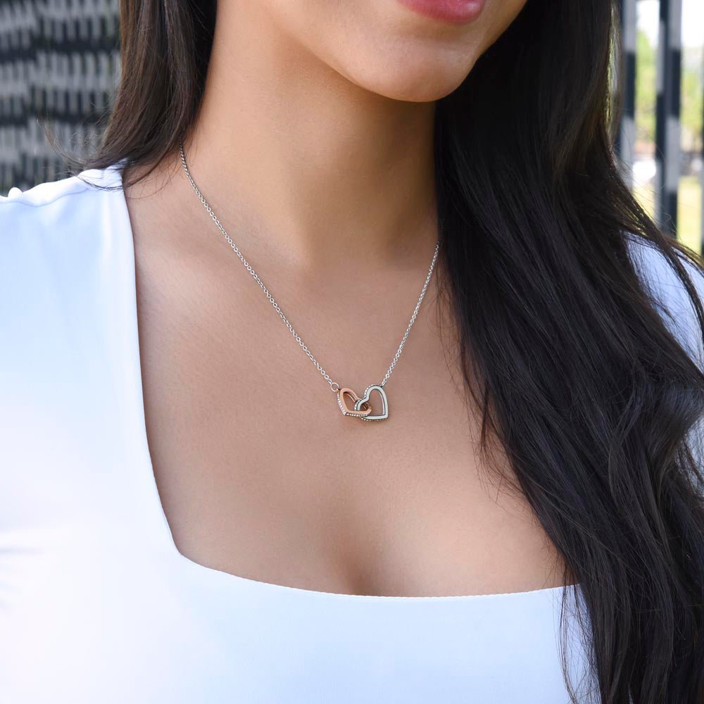To My Beautiful Daughter Necklace, Sentimental Gift for Daughter From Mom