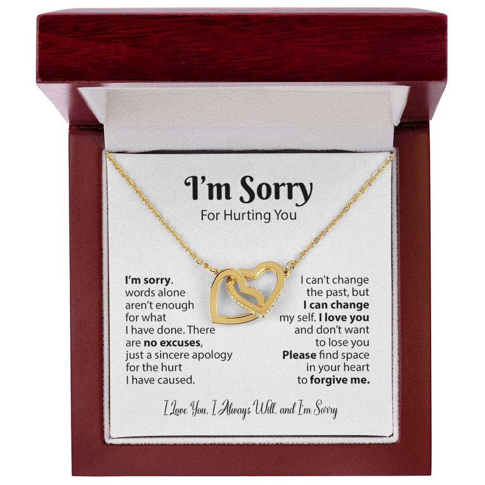 I'm Sorry Necklace Gifts, Apology Gifts For Her, Forgiveness Gift, Wife Gift