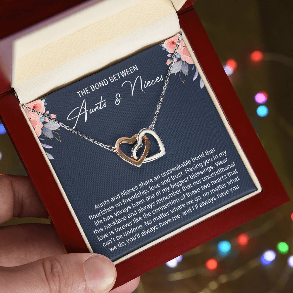 Aunt Niece Necklace, Aunt Necklace, Gift For Aunt, Gift For Niece,Aunt Gifts