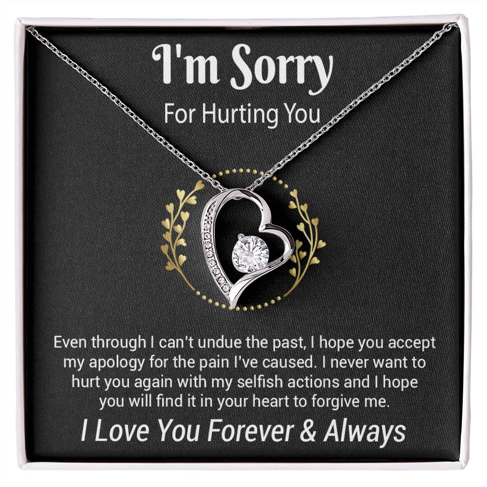 I'm Sorry Necklace Gifts, Apology Gifts For Her, Forgiveness Gift, Wife Gift 7_8