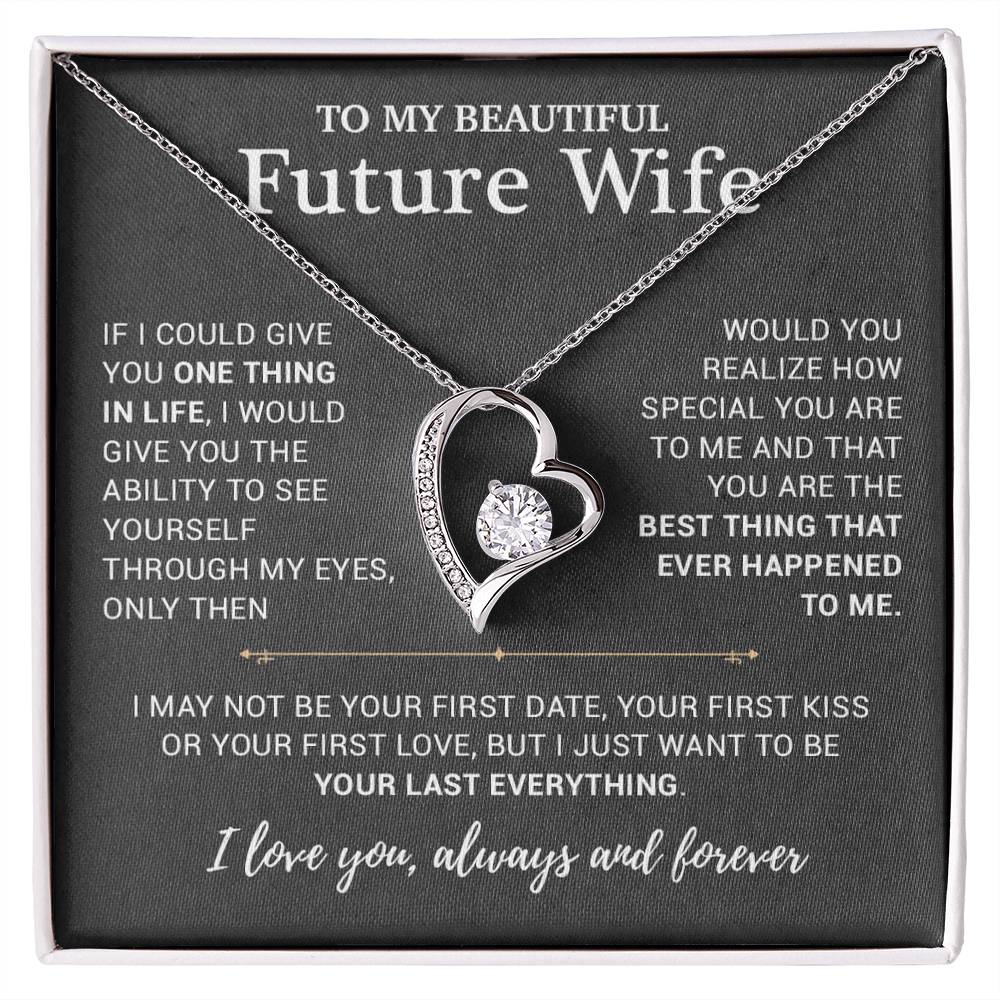 To My Beautiful Future Wife Necklace, Anniversary Birthday Christmas Gift for Her 9_11