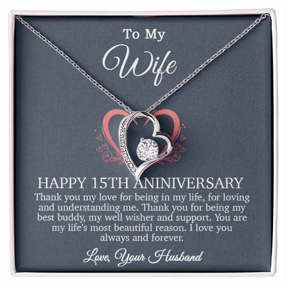 15th Anniversary Gift For Wife, 15 Year Anniversary Gifts, 15th Wedding Anniversary Gift Ideas_Blue