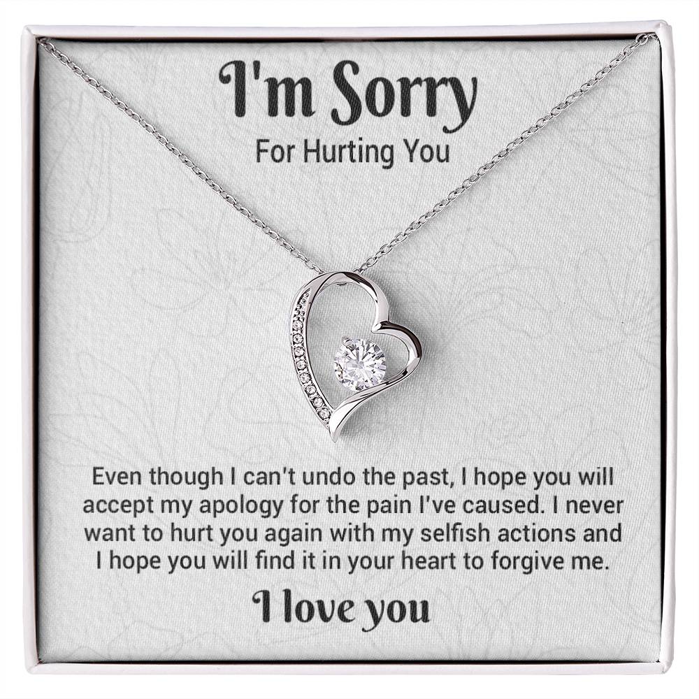 I'm Sorry Necklace Gifts, Apology Gifts For Her, Forgiveness Gift, Wife Gift 9_8