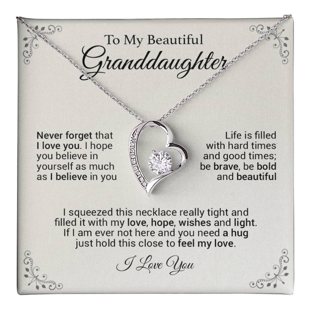 To My Granddaughter, Gift For Granddaughter, Granddaughter Gift from Grandma & Grandpa
