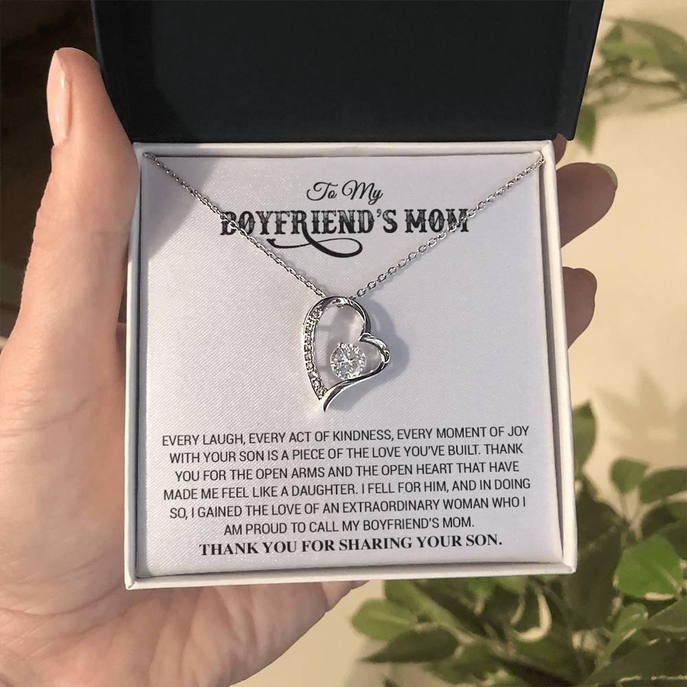 To My Boyfriend's Mom Gift, Boyfriend's Mom Necklace Pendant, Boyfriend's Mom Birthday 23_11