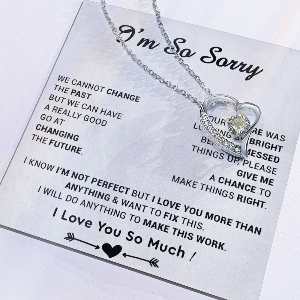 I'm Sorry Gift For Wife Necklace, Sorry Gift for Girlfriend, Forgiveness Gift For Her 22_5