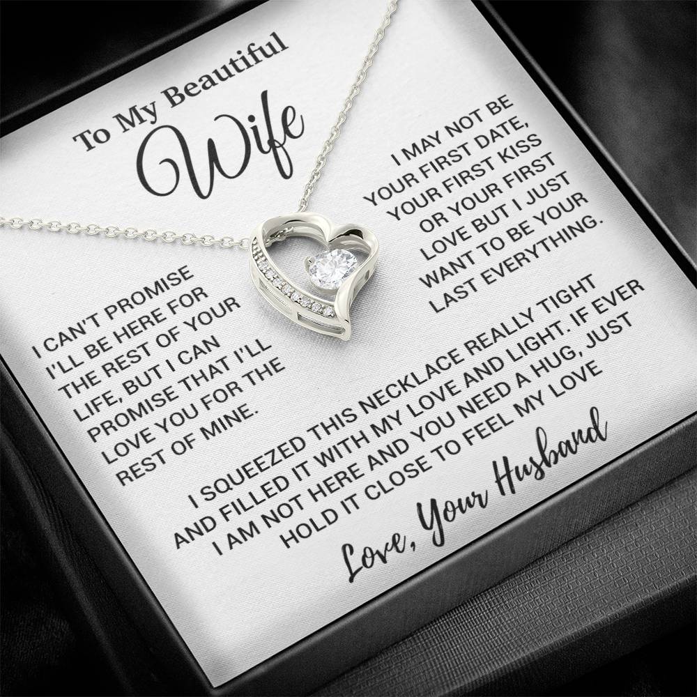 To My Wife Necklace, Christmas Gifts For Women, Anniversary Gift For Wife 2_8