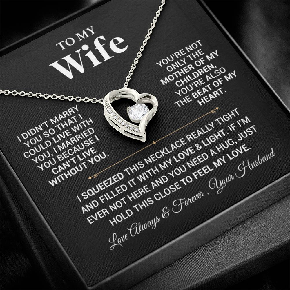 To My Wife Necklace, Christmas Gift For Wife, Christmas Gifts For Her, Wife Gift 18_7