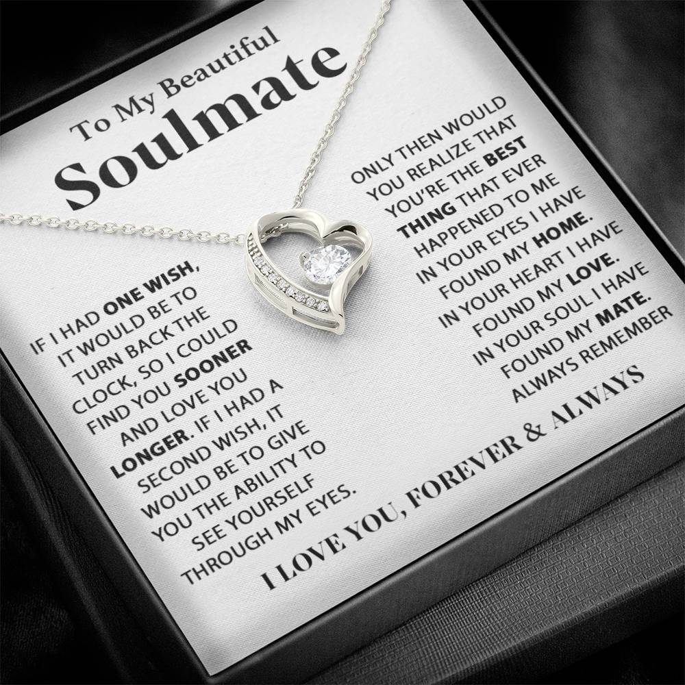 To My Soulmate Necklace Gift For Girlfriend Wife Birthday Gifts Christmas Gifts 30_7