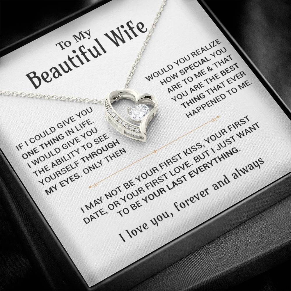 To My Wife Necklace, Christmas Gifts For Women, Anniversary Gift For Wife 25_10