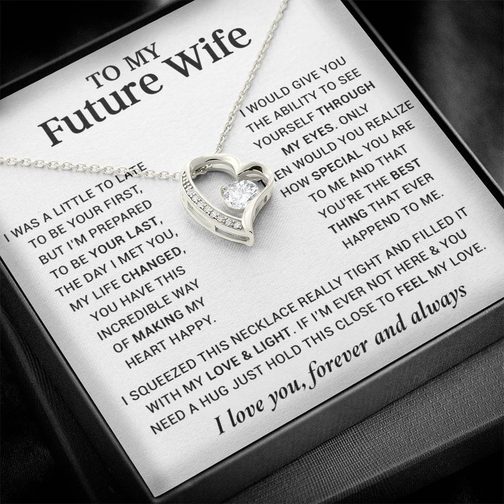 To My Future Wife Necklace, Anniversary Birthday Christmas Gift for Her 18_10