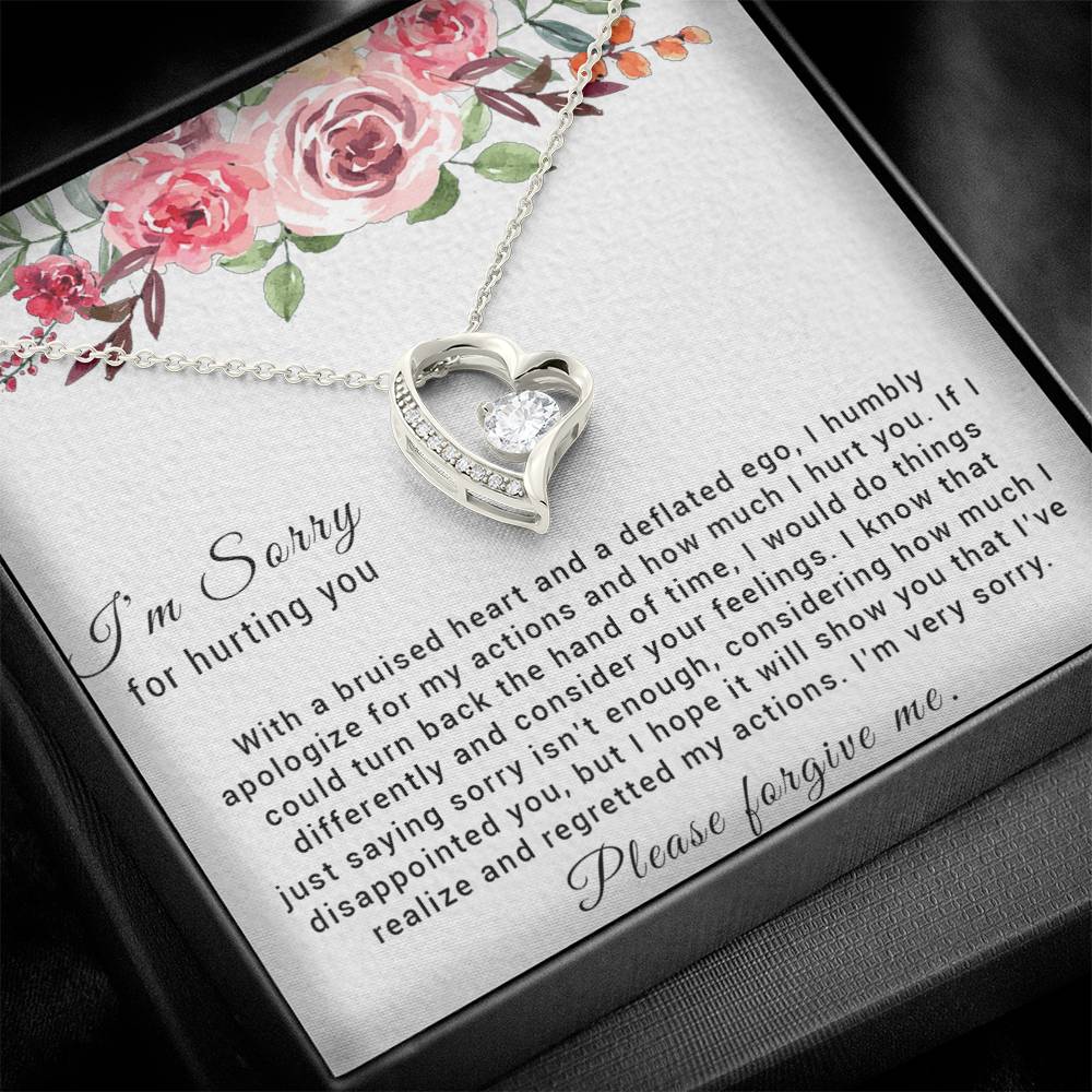 I'm Sorry Necklace Gifts, Apology Gifts For Her, Forgiveness Gift, Wife Gift 12_12
