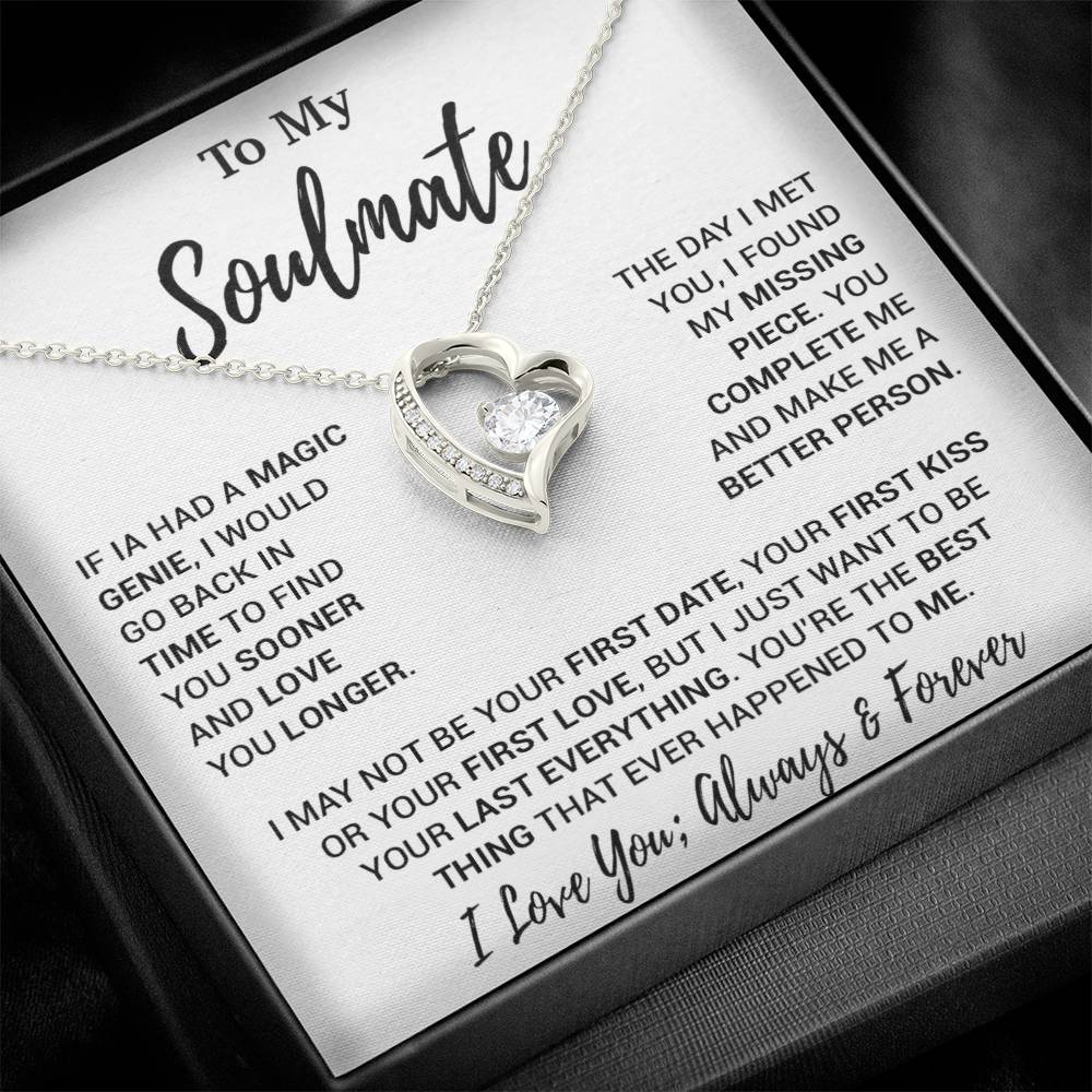 To My Soulmate Necklace, Birthday Gifts For Her, Christmas Gift For Soulmate 18_10