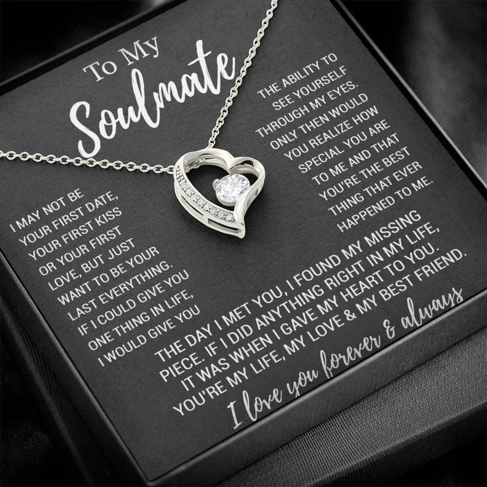 To My Soulmate Necklace, Birthday Gifts For Her, Christmas Gift For Soulmate 12_9